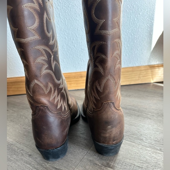 Ariat Heritage R Toe Western Boot Men Size 11 EUC - Picture 6 of 7